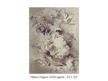 Flower Study | P548 - Single Art Prints - Piccolo Fiore Prints