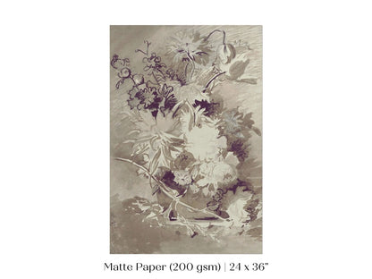 Flower Study | P548 - Single Art Prints - Piccolo Fiore Prints