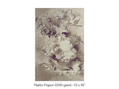 Flower Study | P548 - Single Art Prints - Piccolo Fiore Prints