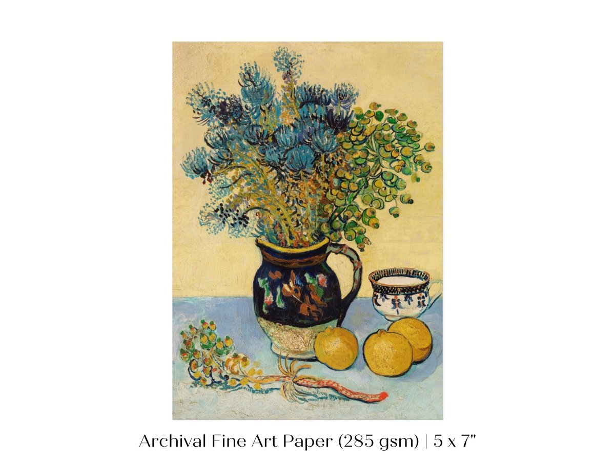 Flowers in a Jug | P312 - Single Art Prints - Piccolo Fiore Prints