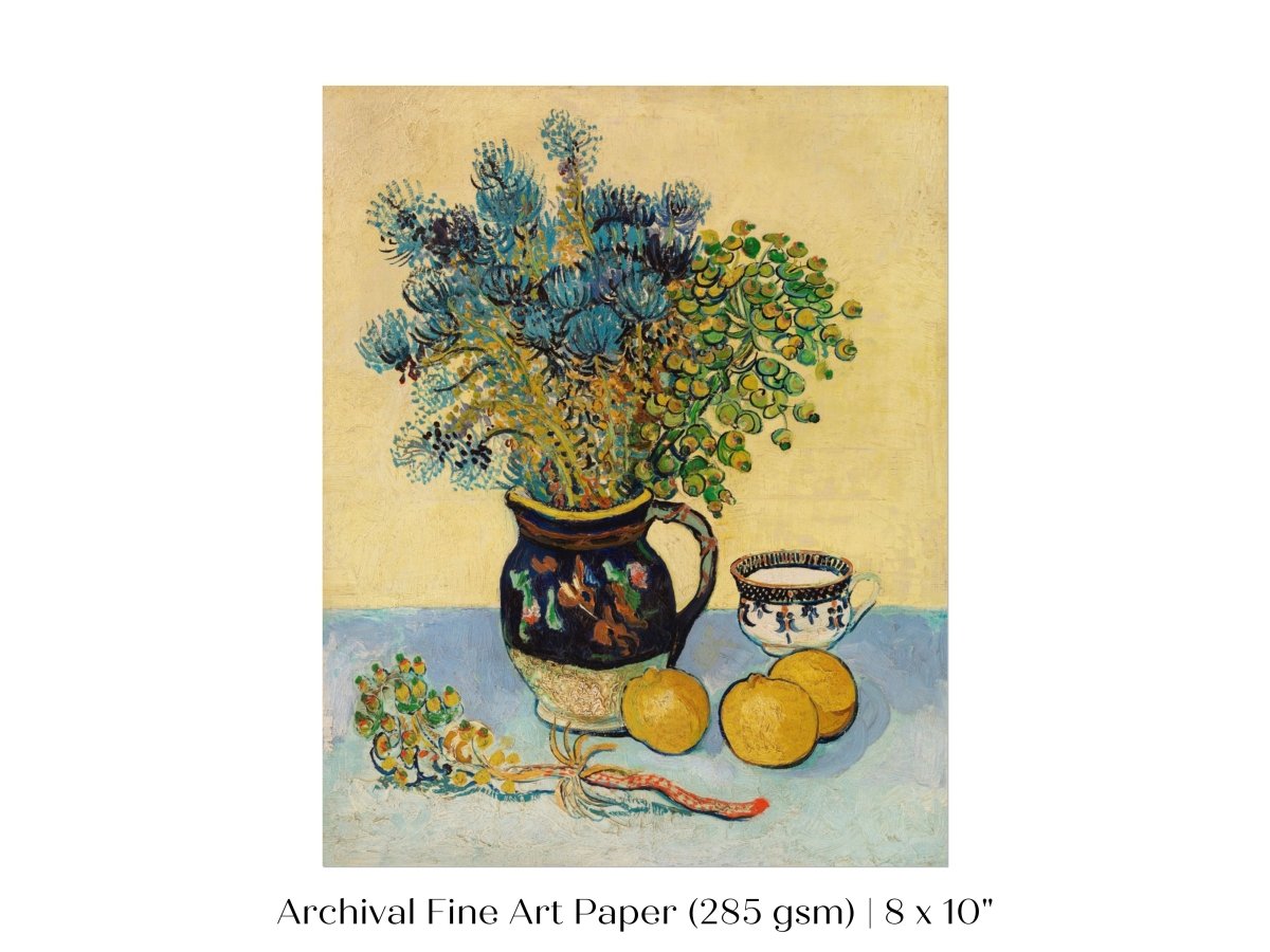 Flowers in a Jug | P312 - Single Art Prints - Piccolo Fiore Prints