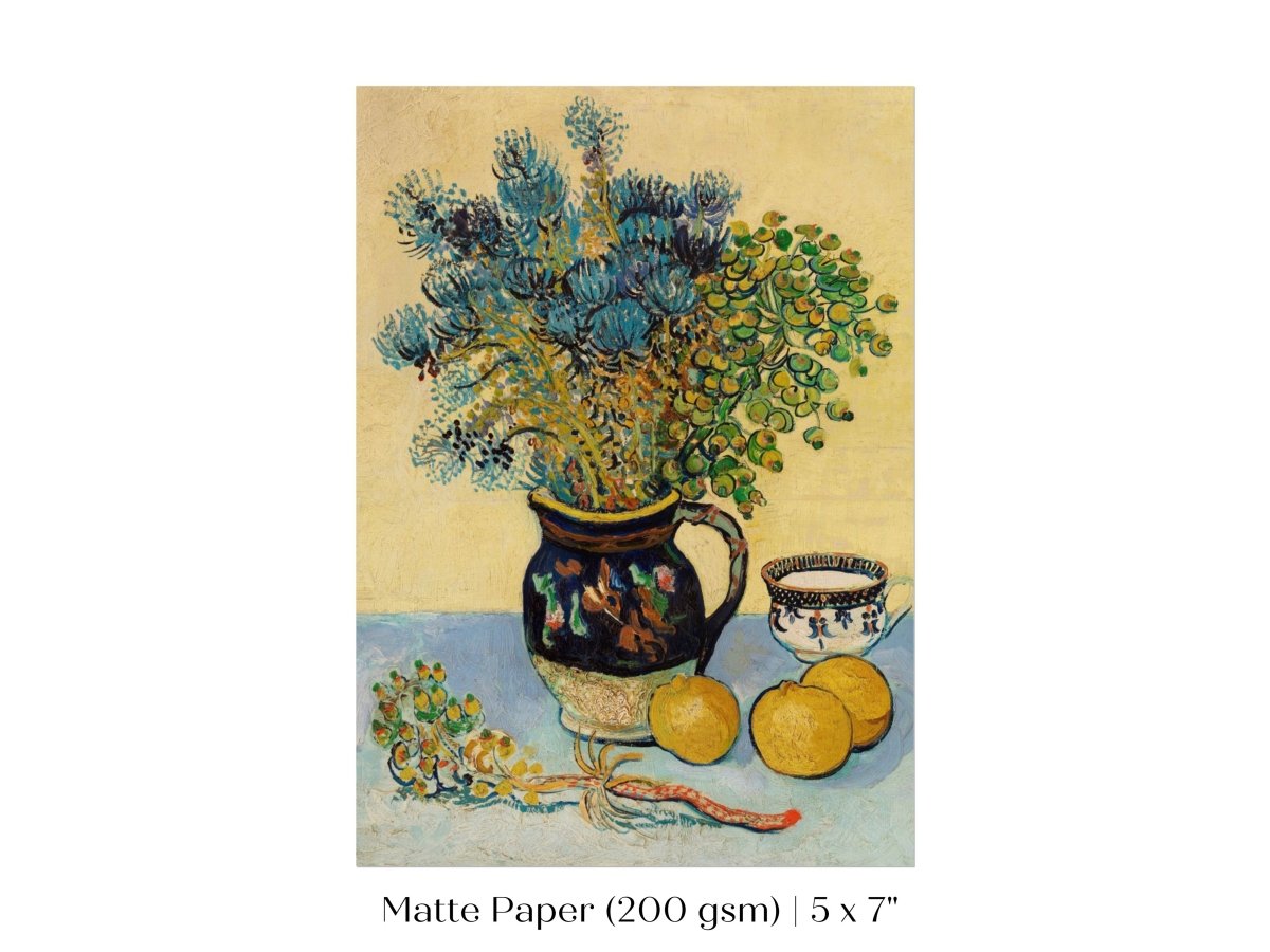 Flowers in a Jug | P312 - Single Art Prints - Piccolo Fiore Prints