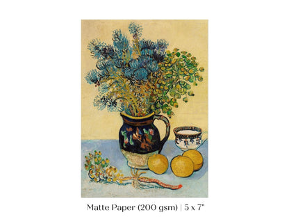 Flowers in a Jug | P312 - Single Art Prints - Piccolo Fiore Prints