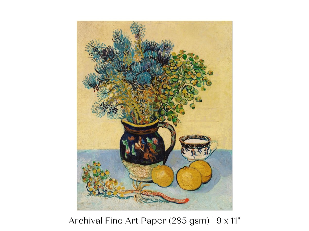 Flowers in a Jug | P312 - Single Art Prints - Piccolo Fiore Prints