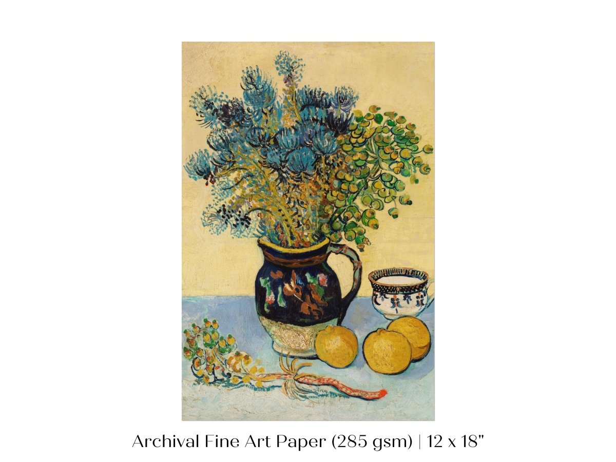 Flowers in a Jug | P312 - Single Art Prints - Piccolo Fiore Prints