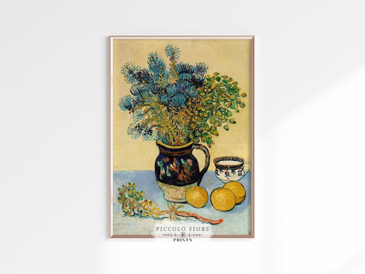 Flowers in a Jug | P312 - Single Art Prints - Piccolo Fiore Prints