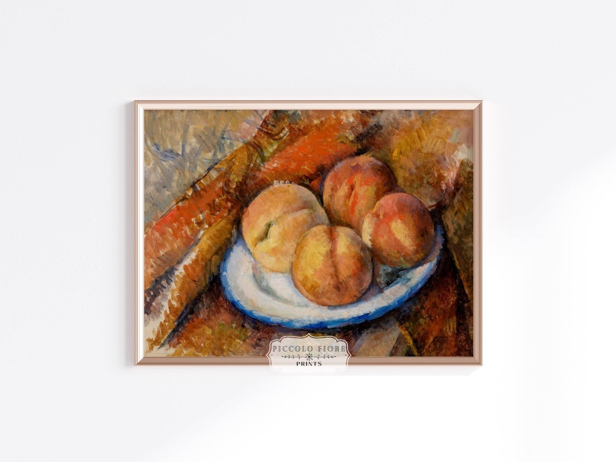 Four Peaches | P106 - Single Art Prints - Piccolo Fiore Prints