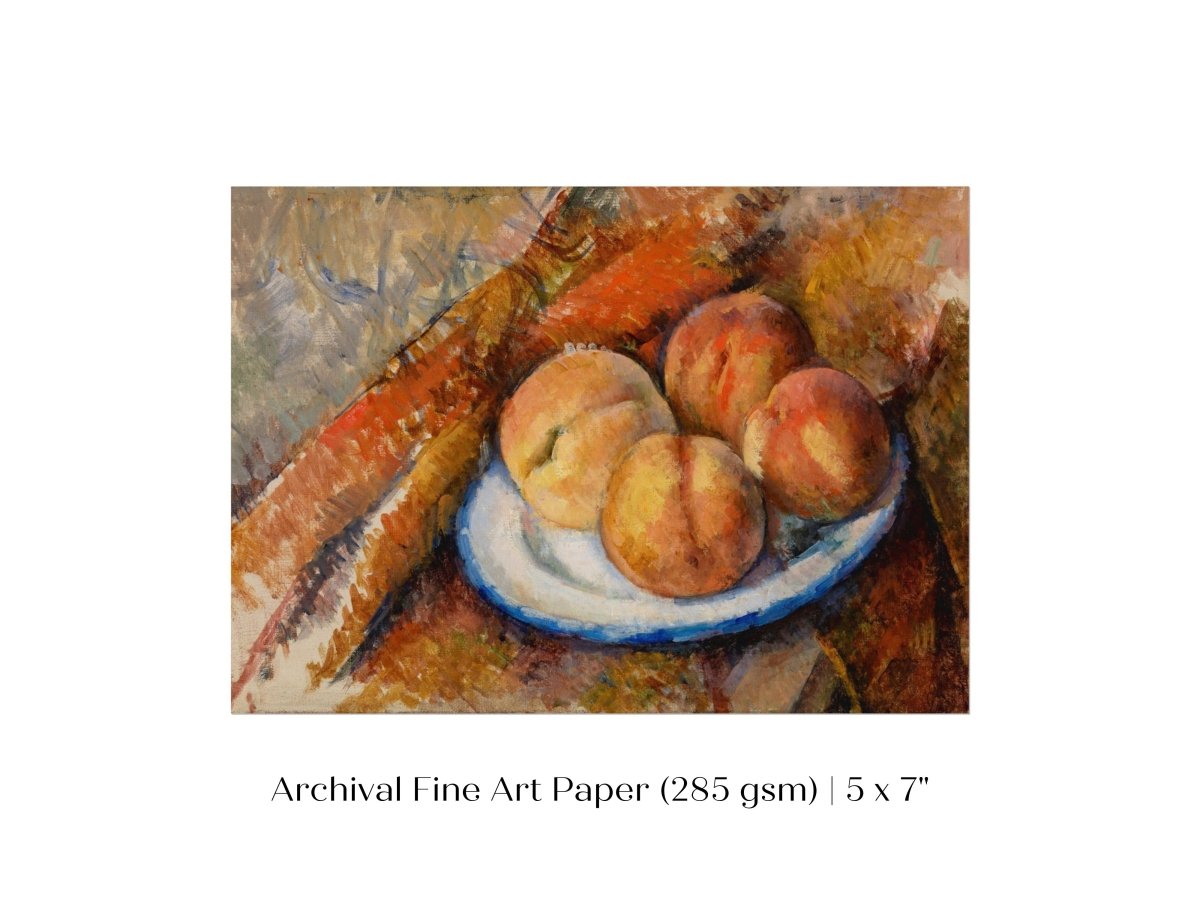 Four Peaches | P106 - Single Art Prints - Piccolo Fiore Prints