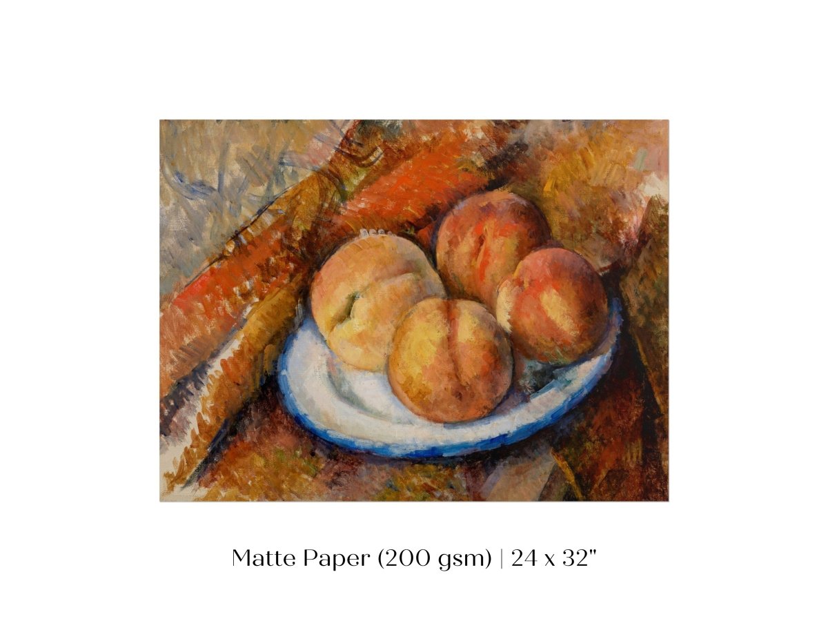 Four Peaches | P106 - Single Art Prints - Piccolo Fiore Prints