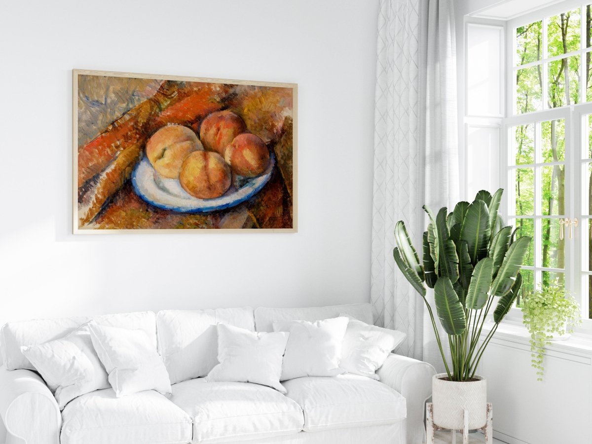 Four Peaches | P106 - Single Art Prints - Piccolo Fiore Prints