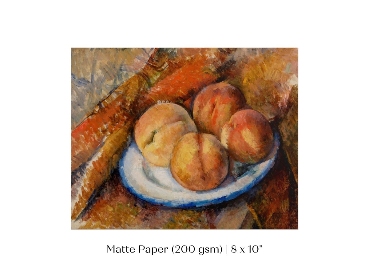 Four Peaches | P106 - Single Art Prints - Piccolo Fiore Prints