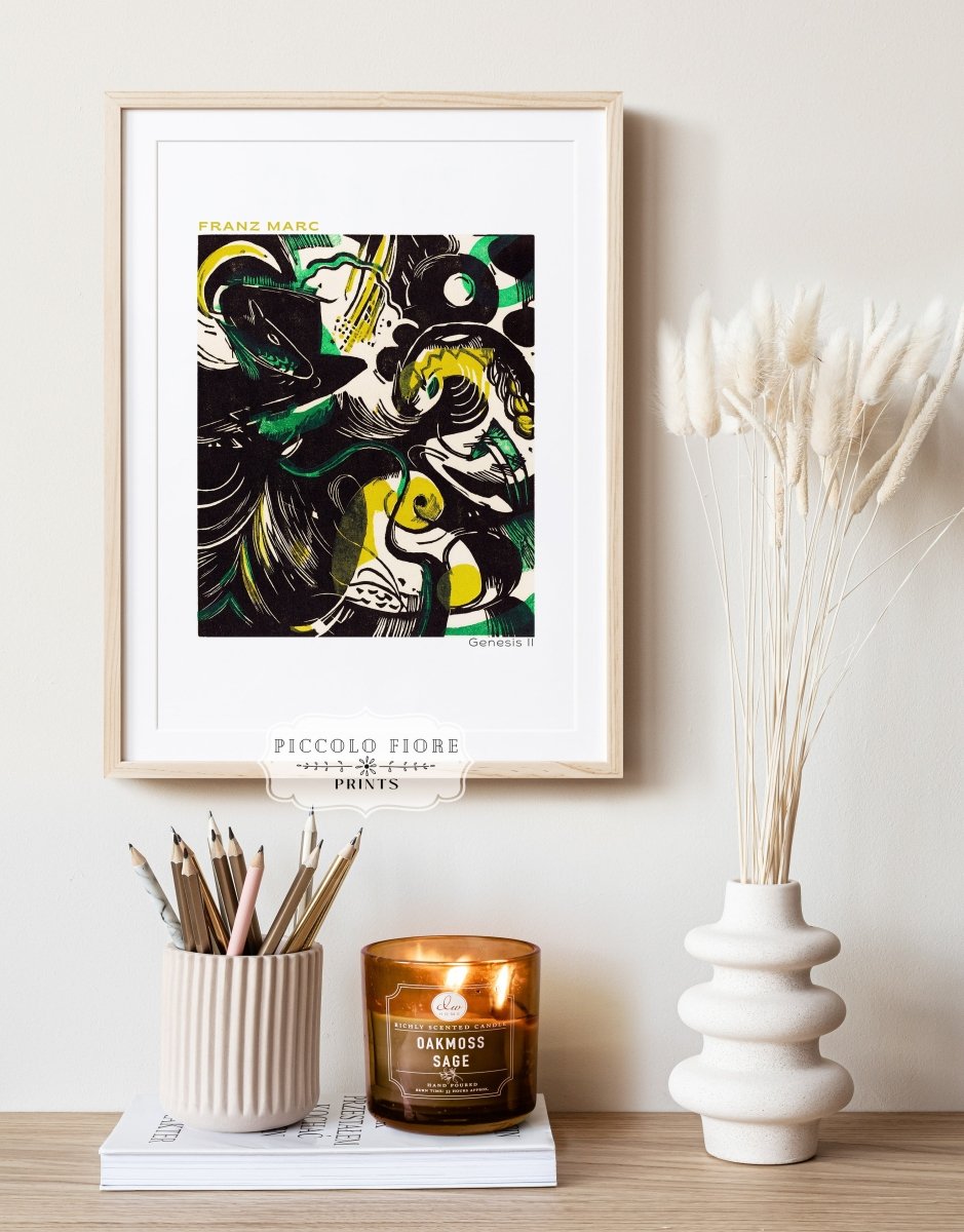 Franz Marc | Genesis II | P586 - Single Art Prints - Piccolo Fiore Prints