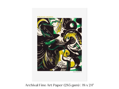 Franz Marc | Genesis II | P586 - Single Art Prints - Piccolo Fiore Prints