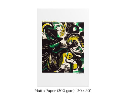 Franz Marc | Genesis II | P586 - Single Art Prints - Piccolo Fiore Prints
