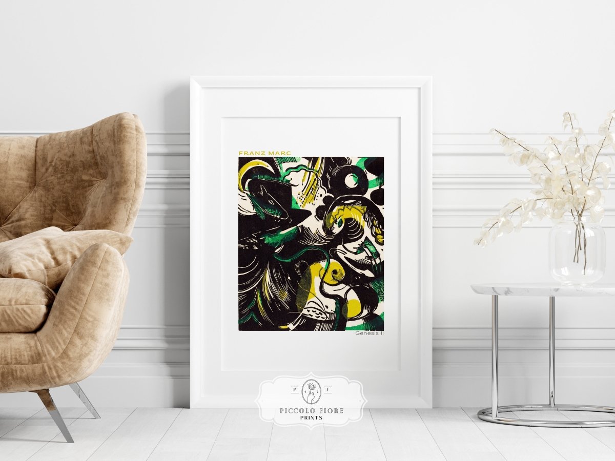 Franz Marc | Genesis II | P586 - Single Art Prints - Piccolo Fiore Prints