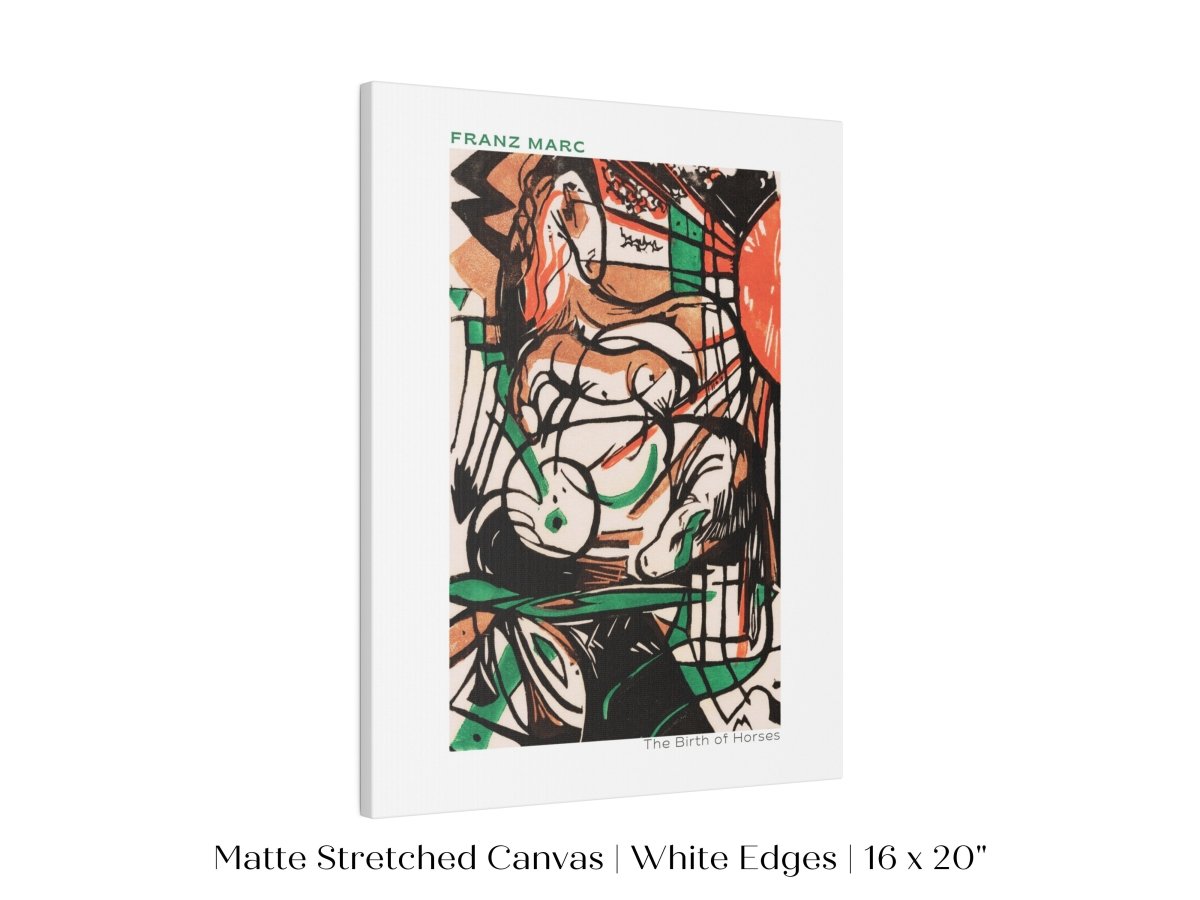 Franz Marc | The Birth of Horses | P588 - Single Art Prints - Piccolo Fiore Prints