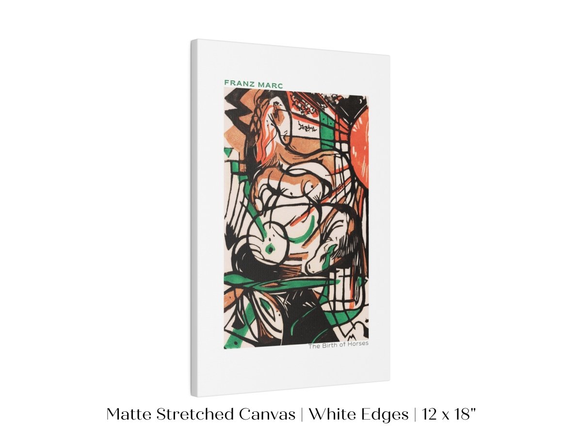 Franz Marc | The Birth of Horses | P588 - Single Art Prints - Piccolo Fiore Prints