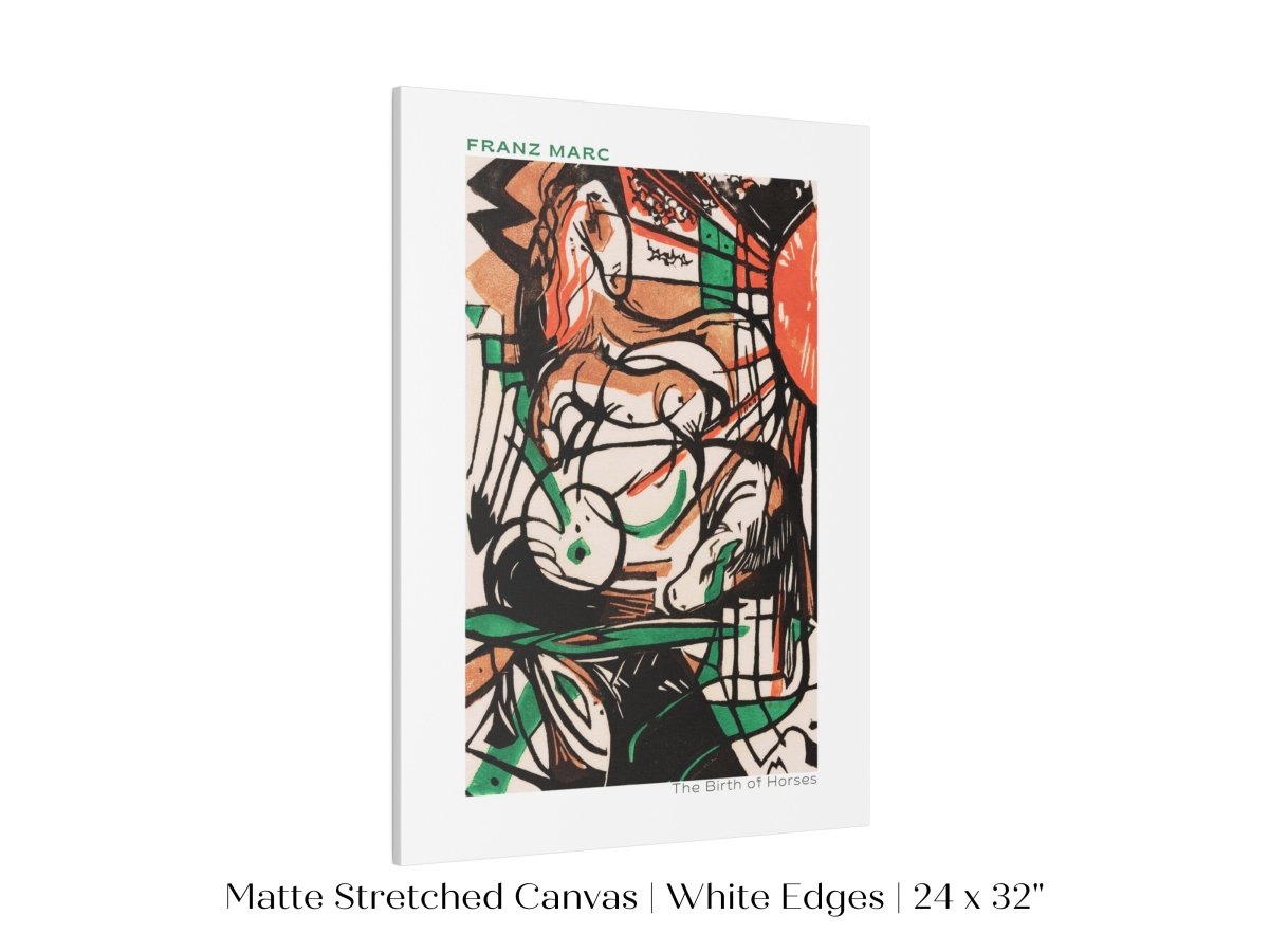 Franz Marc | The Birth of Horses | P588 - Single Art Prints - Piccolo Fiore Prints
