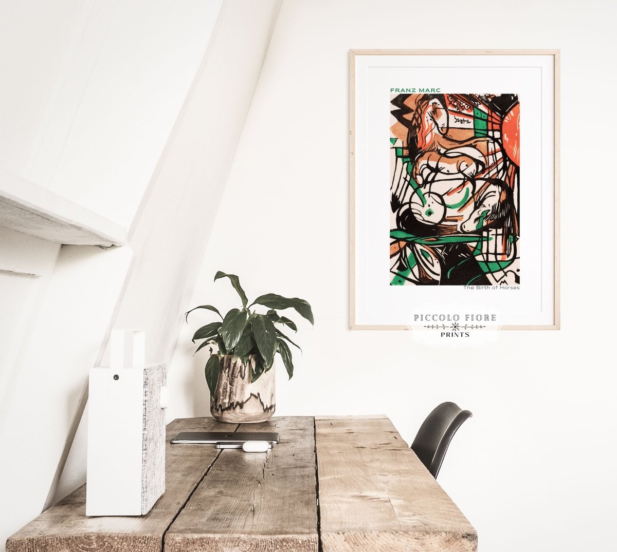 Franz Marc | The Birth of Horses | P588 - Single Art Prints - Piccolo Fiore Prints