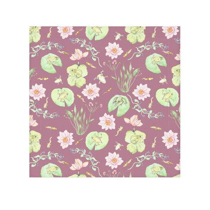 Frog Pond Evolution in Dusky Pink | Face Towel - Face Towel - Piccolo Fiore Prints