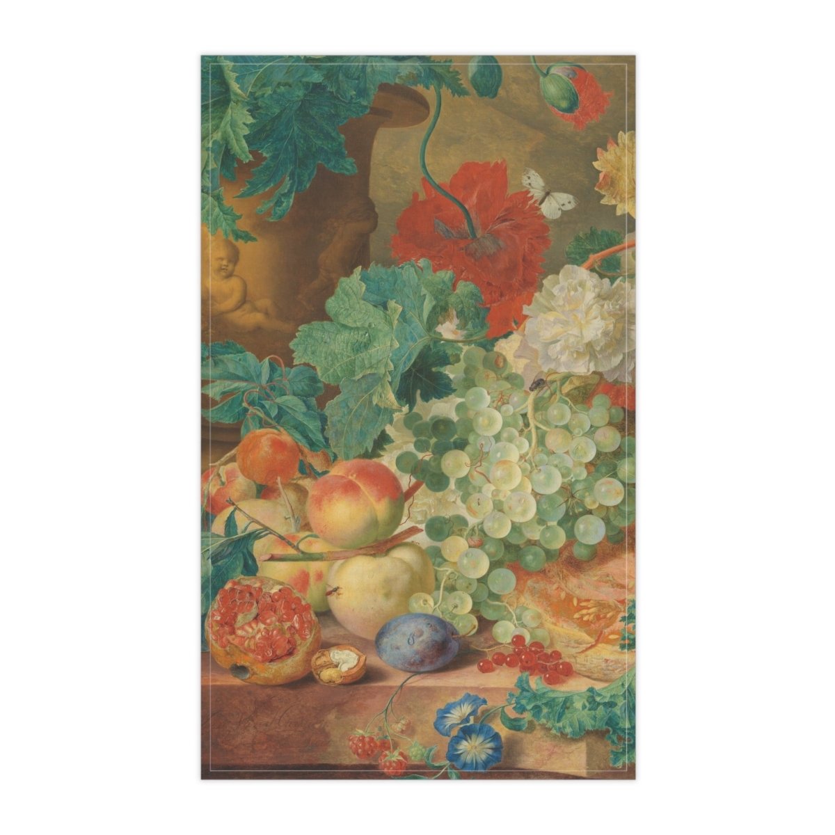 Fruit and Flowers | Tea Towel - Tea Towel - Piccolo Fiore Prints