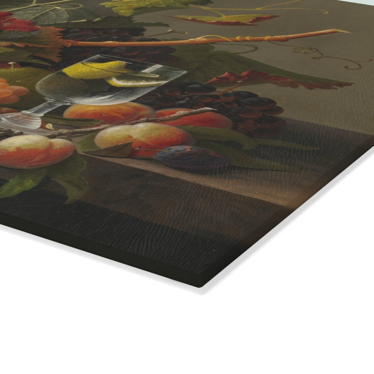 Fruit Feast | Glass Chopping Board - Glass Chopping Board - Piccolo Fiore Prints