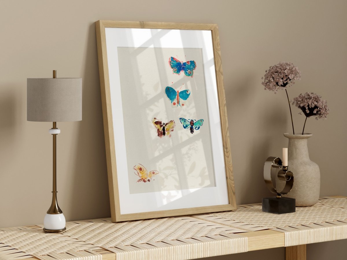 Fruit, Flowers and Butterflies | Gallery Wall Set | 4 Prints | S11 - 1.4 - Gallery Wall Set - Piccolo Fiore Prints
