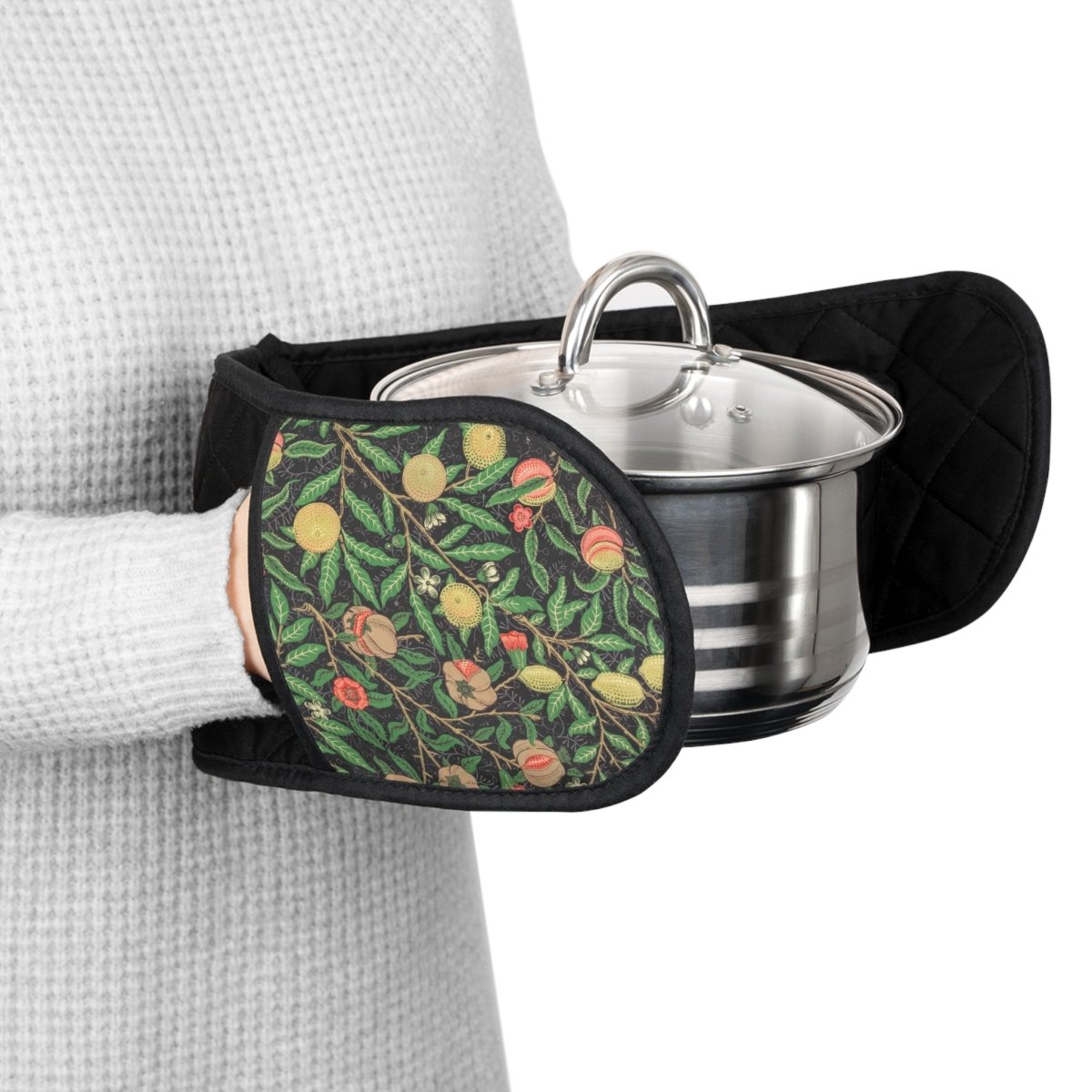 Fruit Pattern | William Morris | Double Oven Mitt - Double Oven Mitt - Piccolo Fiore Prints
