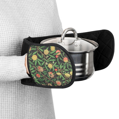 Fruit Pattern | William Morris | Double Oven Mitt - Double Oven Mitt - Piccolo Fiore Prints