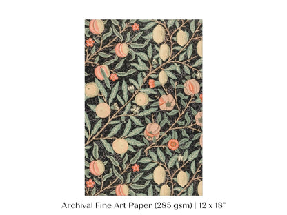 Fruit Pattern | William Morris | P394 - Single Art Prints - Piccolo Fiore Prints