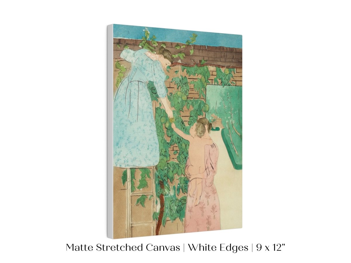 Gathering Fruit | P148 - Single Art Prints - Piccolo Fiore Prints