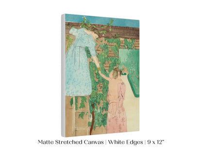 Gathering Fruit | P148 - Single Art Prints - Piccolo Fiore Prints
