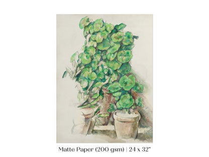 Geraniums | P176 - Single Art Prints - Piccolo Fiore Prints