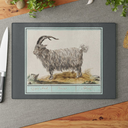 Goat | Glass Chopping Board - Glass Chopping Board - Piccolo Fiore Prints