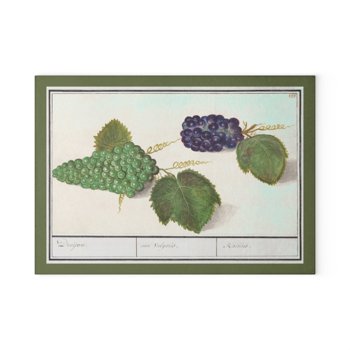 Grapes | Glass Chopping Board - Glass Chopping Board - Piccolo Fiore Prints