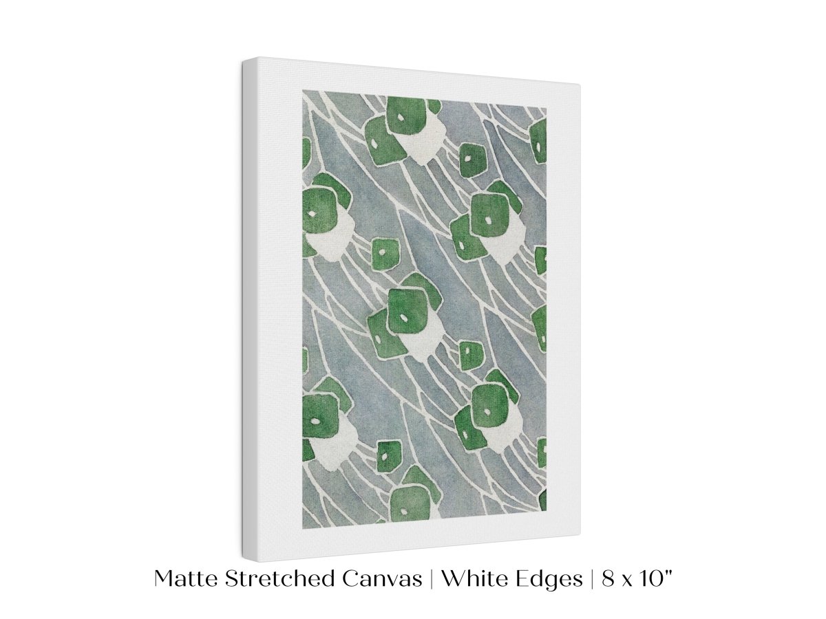 Green Geometric | P10 - Single Art Prints - Piccolo Fiore Prints