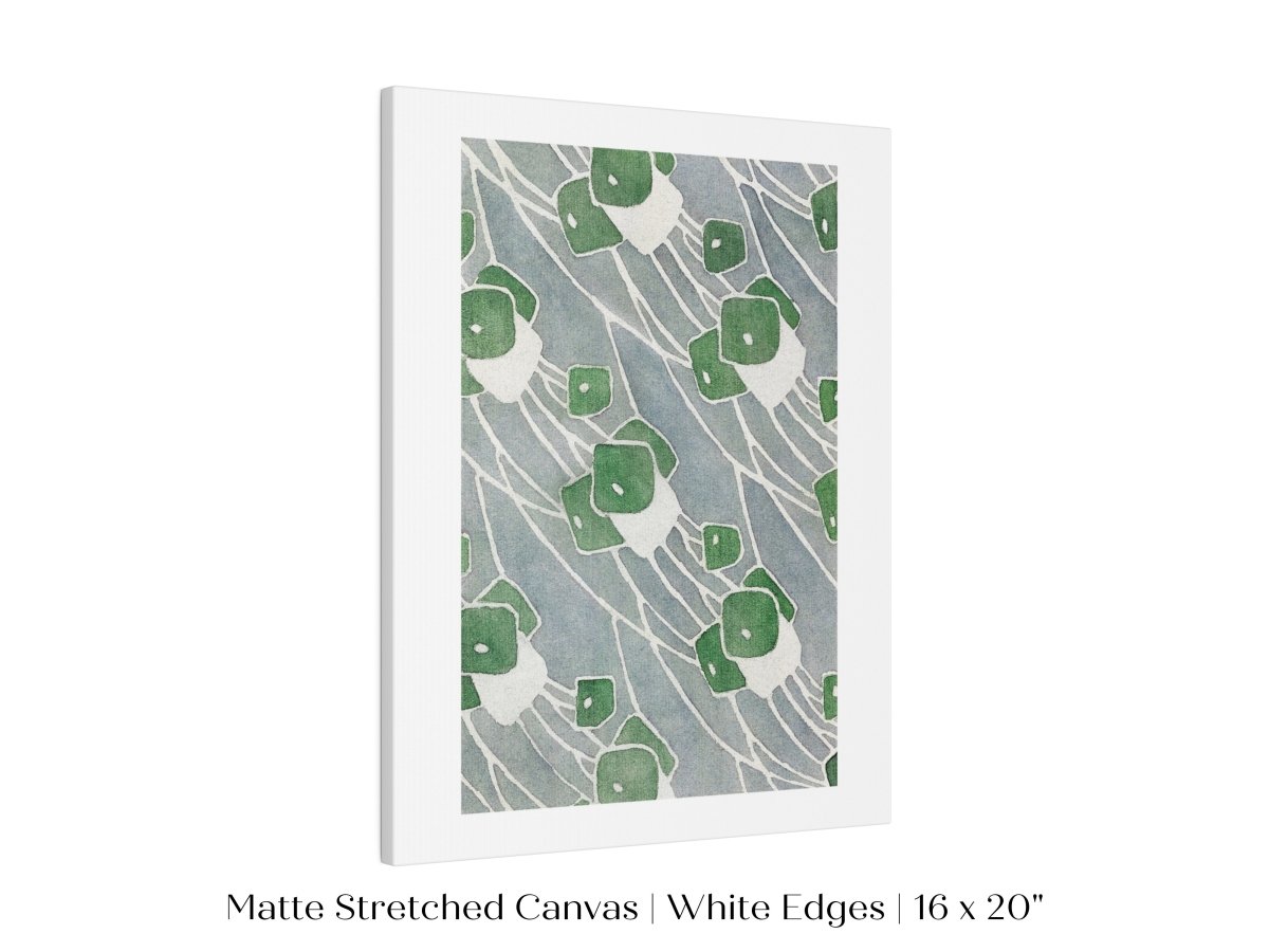Green Geometric | P10 - Single Art Prints - Piccolo Fiore Prints