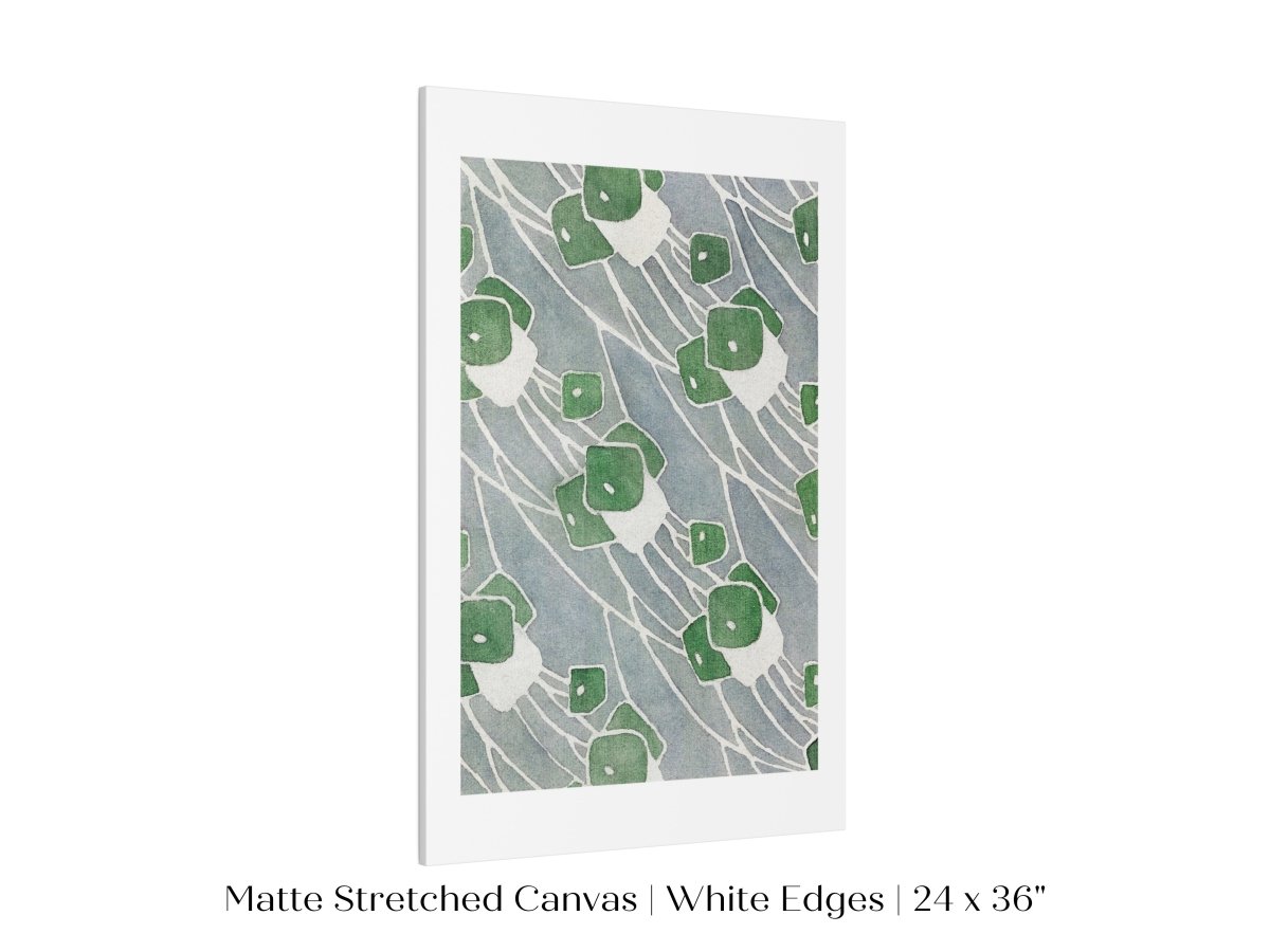 Green Geometric | P10 - Single Art Prints - Piccolo Fiore Prints