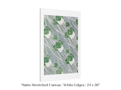 Green Geometric | P10 - Single Art Prints - Piccolo Fiore Prints