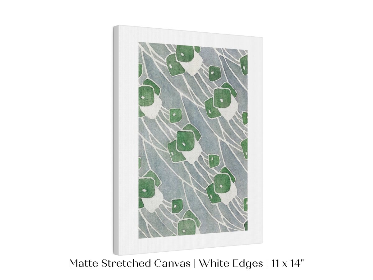 Green Geometric | P10 - Single Art Prints - Piccolo Fiore Prints