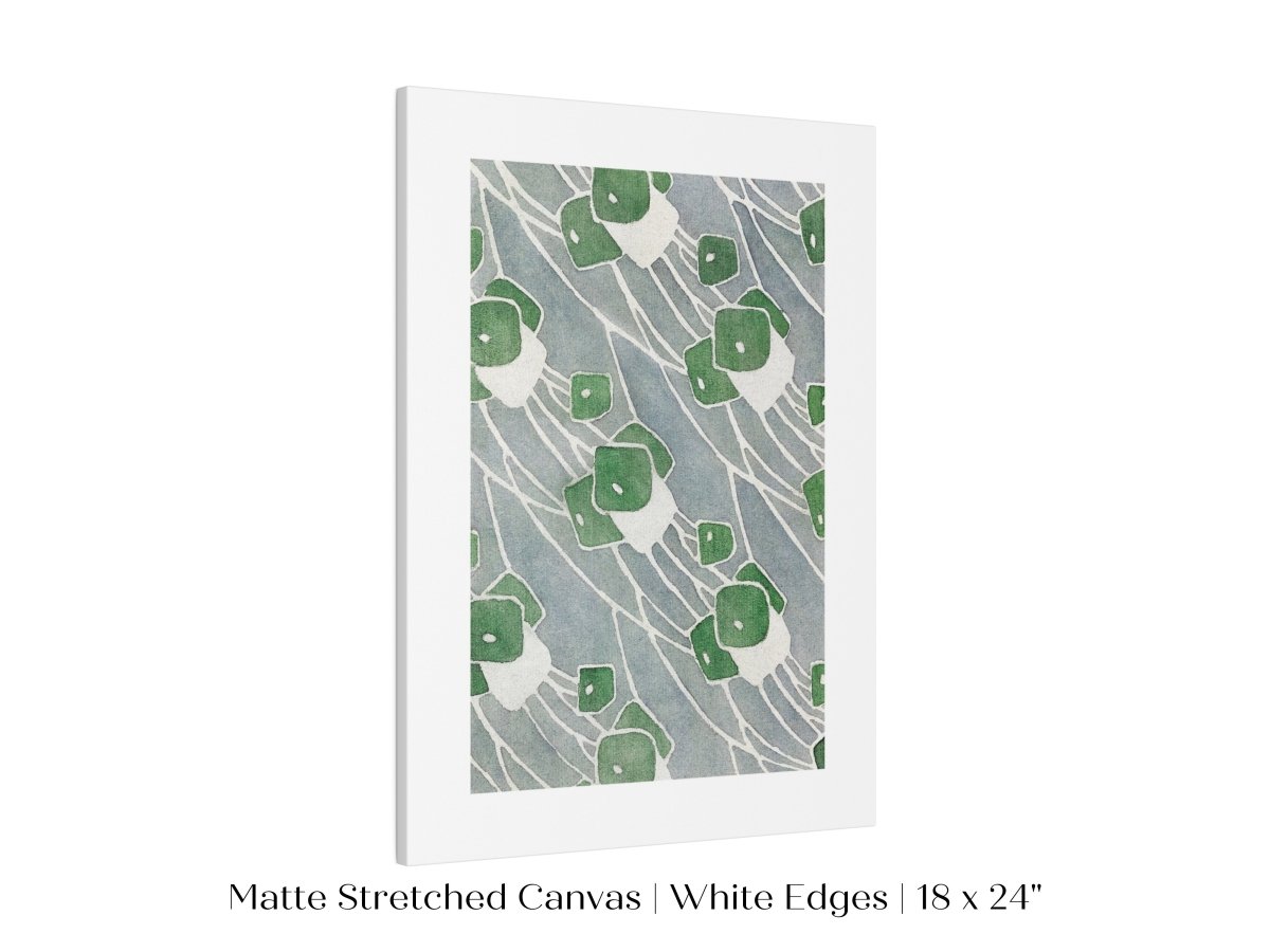 Green Geometric | P10 - Single Art Prints - Piccolo Fiore Prints
