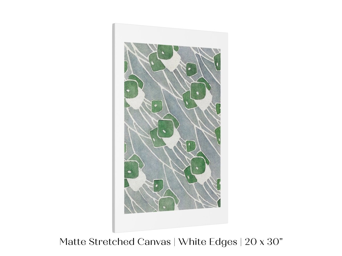 Green Geometric | P10 - Single Art Prints - Piccolo Fiore Prints