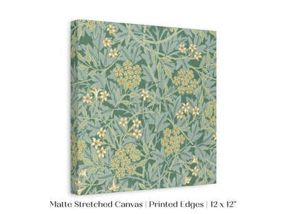 Green Jasmine | William Morris | P197 - Single Square Art Prints - Piccolo Fiore Prints