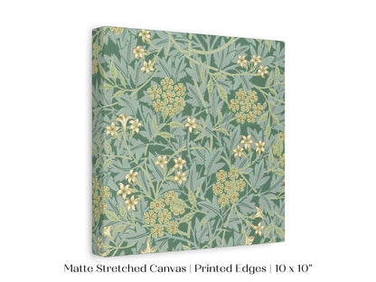 Green Jasmine | William Morris | P197 - Single Square Art Prints - Piccolo Fiore Prints