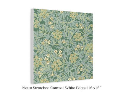 Green Jasmine | William Morris | P197 - Single Square Art Prints - Piccolo Fiore Prints