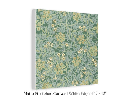Green Jasmine | William Morris | P197 - Single Square Art Prints - Piccolo Fiore Prints
