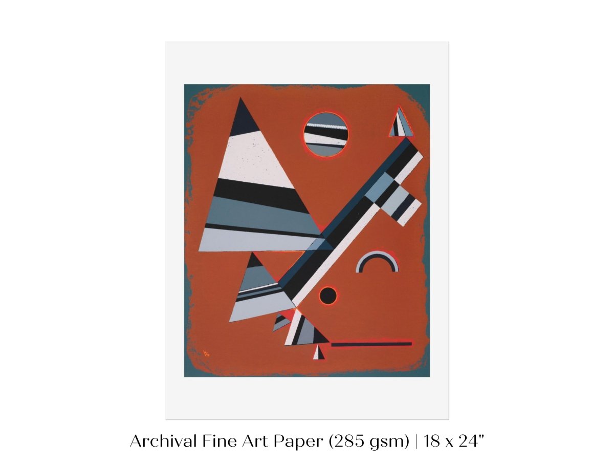 Gris | Kandinsky | P235 - Single Art Prints - Piccolo Fiore Prints