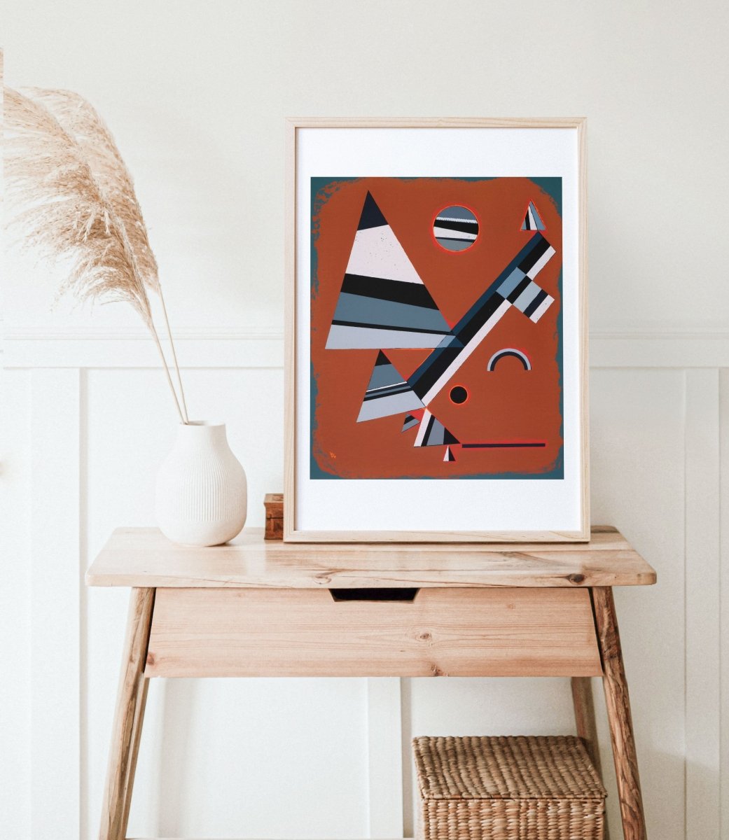 Gris | Kandinsky | P235 - Single Art Prints - Piccolo Fiore Prints