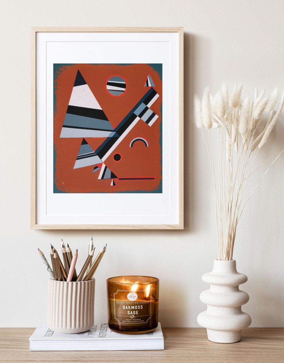 Gris | Kandinsky | P235 - Single Art Prints - Piccolo Fiore Prints