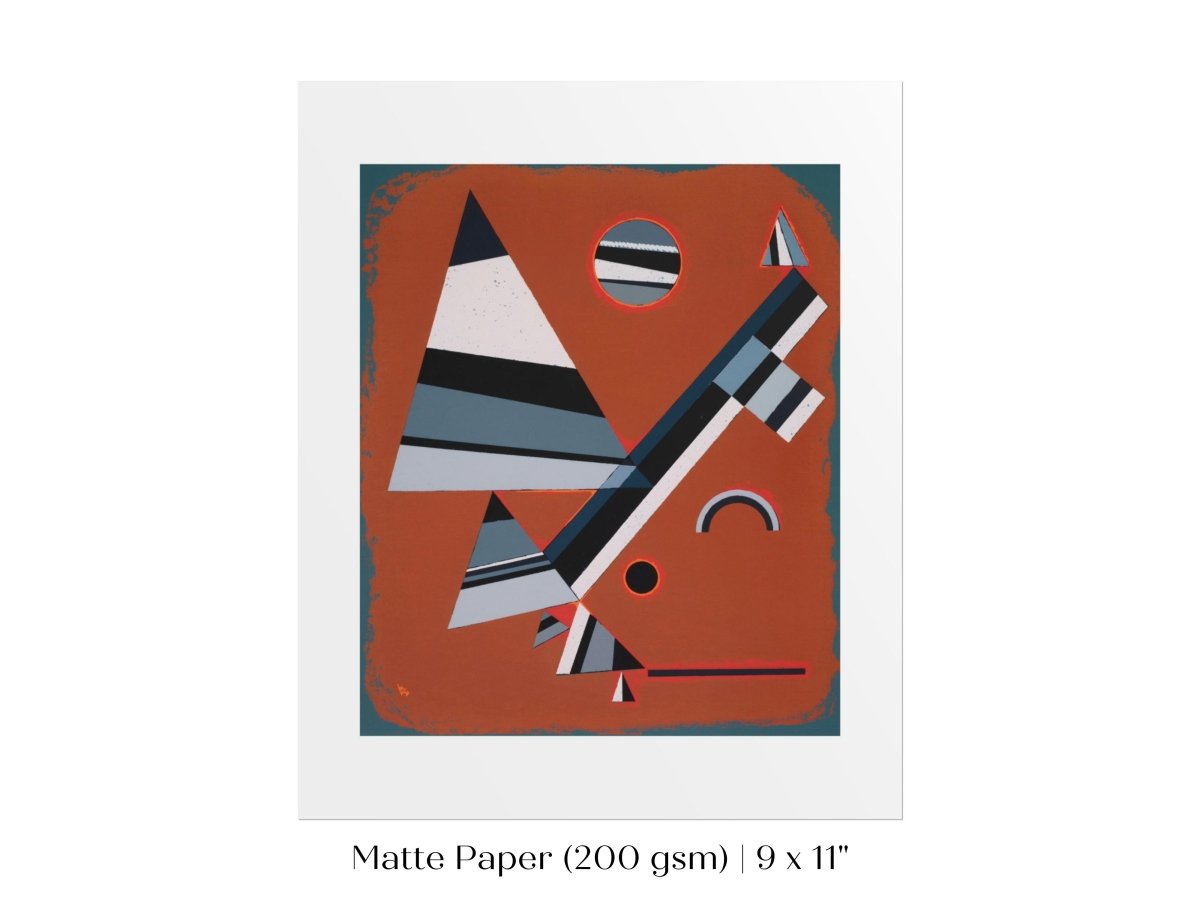 Gris | Kandinsky | P235 - Single Art Prints - Piccolo Fiore Prints